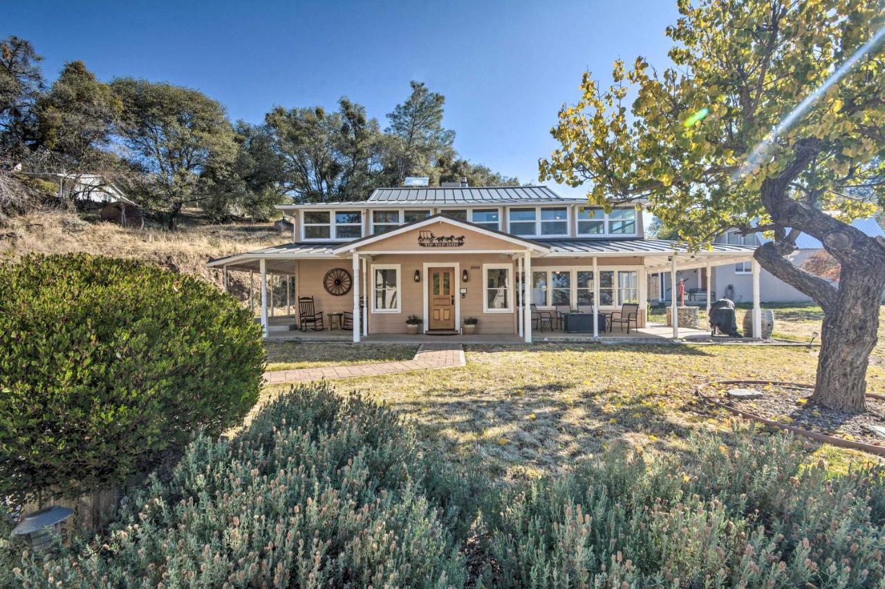 Historic Mariposa Stagecoach Stop With Gas Fire Pit! Exterior photo